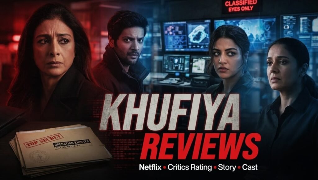 Khufiya Reviews